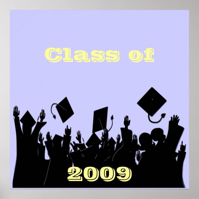 Klasse des Poster 2009 Sie wählen BkGrd/Schriftart (Vorne)