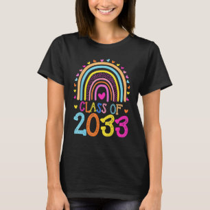 Klasse des Regenbogens 2033 wächst mit meinem Absc T-Shirt