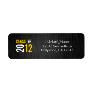 Klasse des Rücksendeadressenlabels 2012