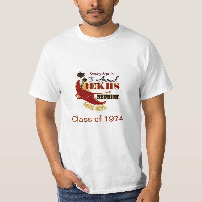 Klasse des Schüler-Wiedersehen-2013 von 1974 T-Shirt (Vorderseite)