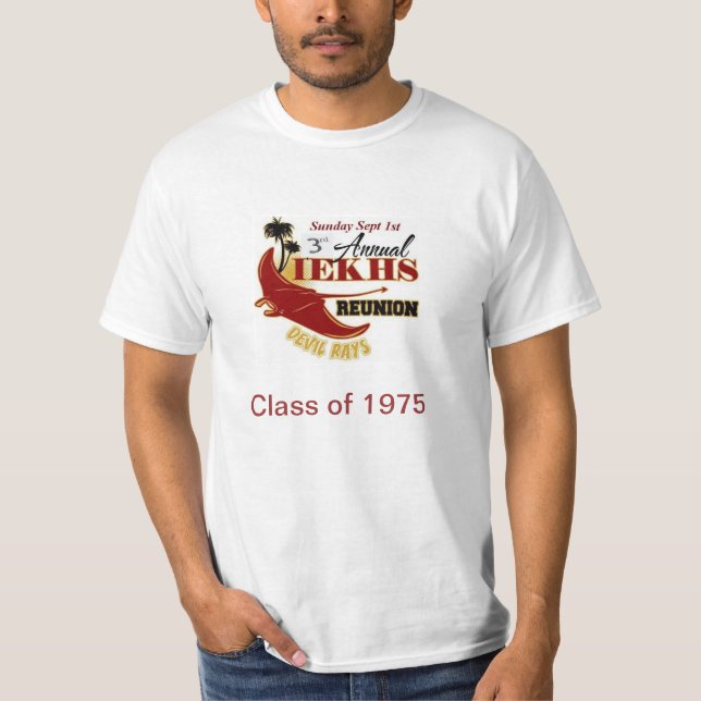 Klasse des Schüler-Wiedersehen-2013 von 1975 T-Shirt (Vorderseite)