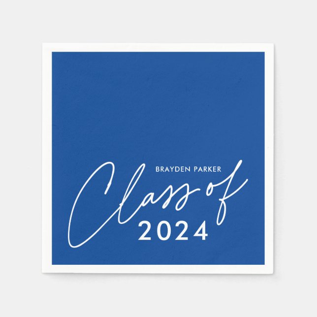Klasse des Script-Abschlusses 2024 Serviette (Vorderseite)