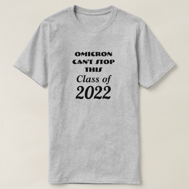 Klasse des T - Shirt 2022 (Design vorne)