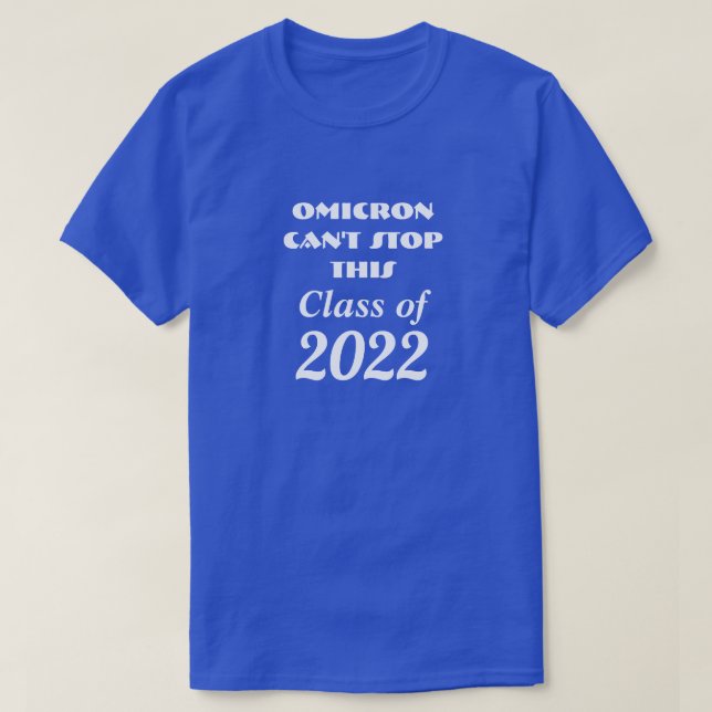 Klasse des T - Shirt 2022 (Design vorne)