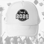 Klasse des Vintagen Abzeichens 2025 Truckerkappe<br><div class="desc">Erstellen Sie Ihre eigene Klasse von 2025 Vintag Abzeichen Trucker Hat! Sie können dieses Design weiter anpassen,  indem Sie auf Wunsch die Schaltfläche "Details bearbeiten" auswählen.</div>