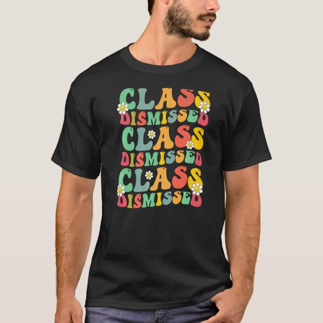 Klasse entlassener Lehrer Student Bewertung Fri Y T-Shirt (Vorderseite)