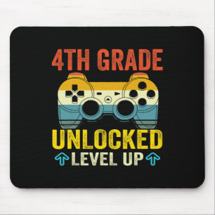 Klasse freigeschaltet Level Up Videospiel Zurück z Mousepad
