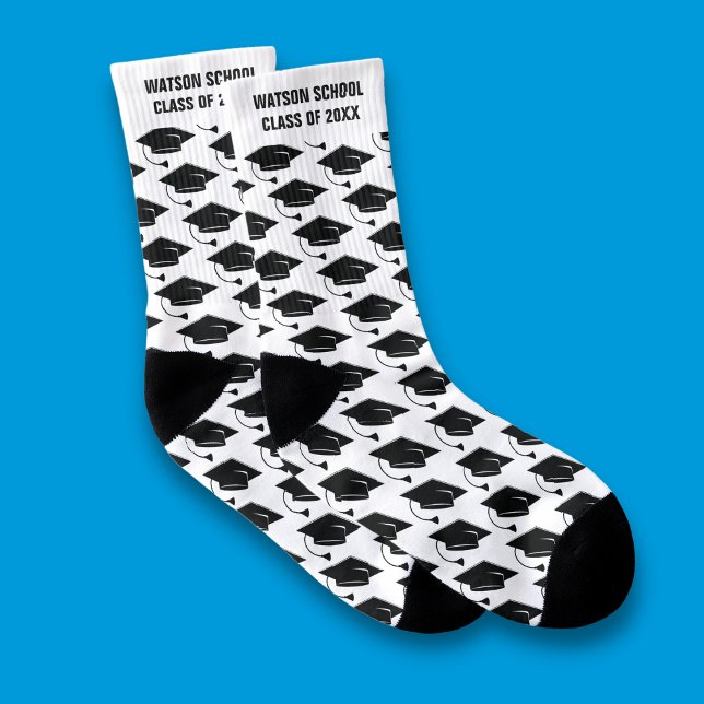Klasse für den Schulnamen der Graduation Cap Schoo Socken (Von Creator hochgeladen)