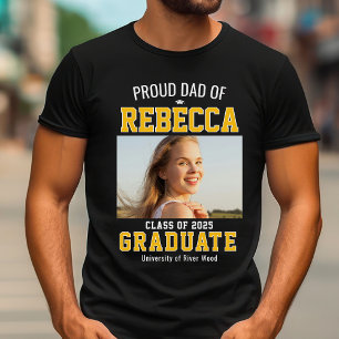 Klasse für den Vater des Graduate Parent von 2025 T-Shirt