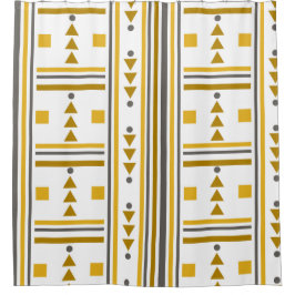 Klasse Geometrisches Design | Schattierungen aus g Duschvorhang