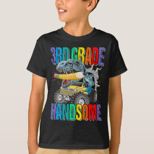 Klasse Handsome Monster Truck Dinosaurier T-Shirt
