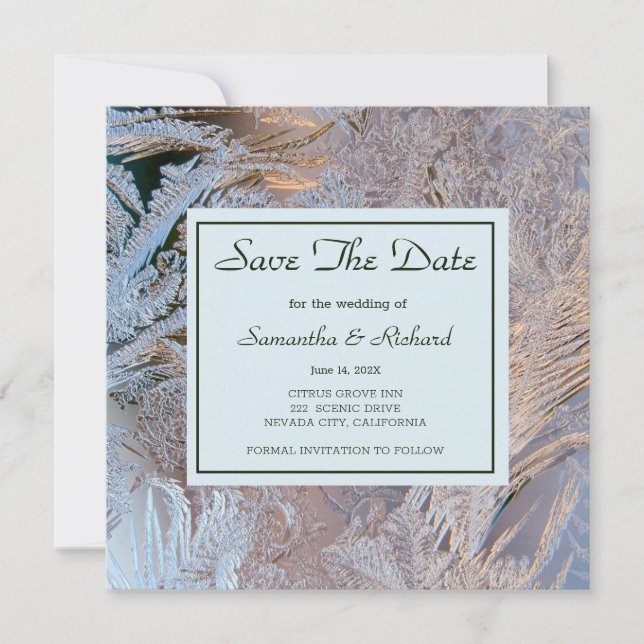 Klasse Mattiert Save the Date (Vorderseite)