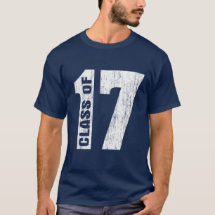 Klasse mit 17 Abitur T-Shirt