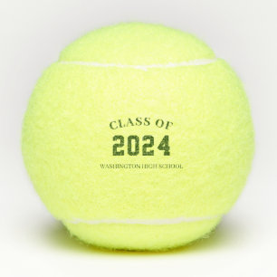 Klasse mit Schulname Green Tennisbälle