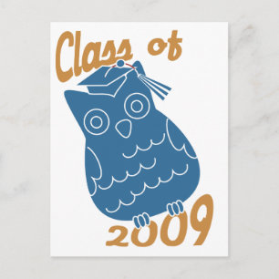 Klasse Owl Postkarte