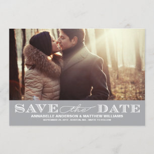 Klasse Save the Date PostCard