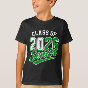 Klasse Senior Rücken Schule Abschluss T-Shirt