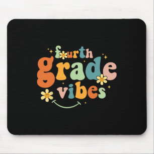 Klasse Vibes 4. Klasse Team Retro 1. Schultag Mousepad