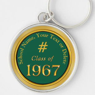 Klasse von 1967 Wiedersehen gibt Ihre FARBE und Ih Schlüsselanhänger