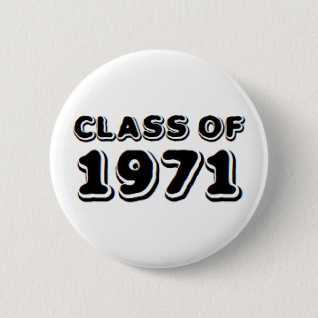 Klasse von 1971 button (Vorderseite)