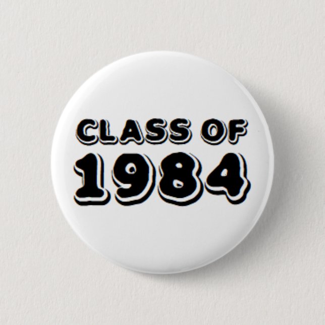 Klasse von 1984 button (Vorderseite)