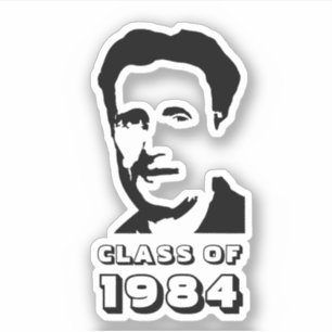 Klasse von 1984 (George Orwell) Aufkleber