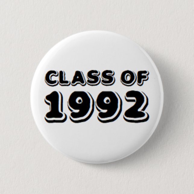 Klasse von 1992 button (Vorderseite)