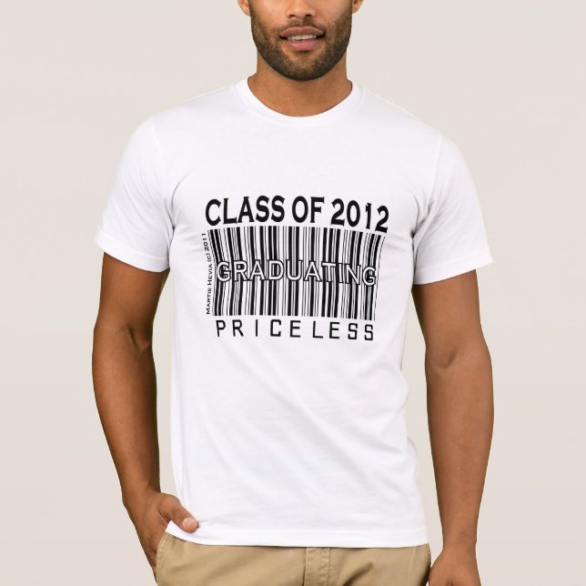Klasse von 2012 - schloss unbezahlbares ab - Kleid T-Shirt (Vorderseite)