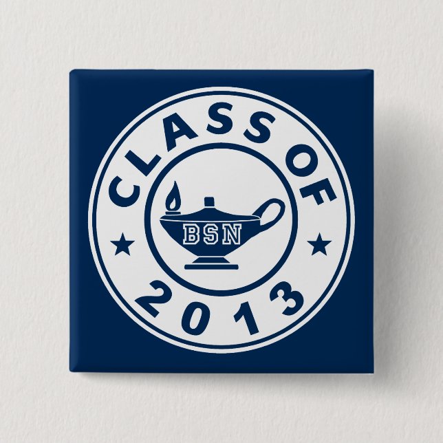 Klasse von 2013 BSN Button (Vorderseite)