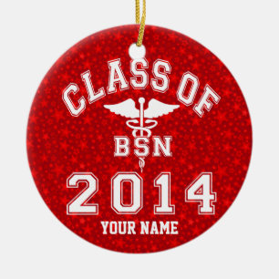 Klasse von 2014 BSN Keramik Ornament