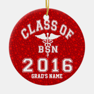 Klasse von 2016 BSN Keramik Ornament