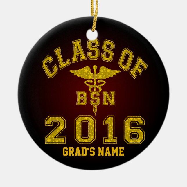 Klasse von 2016 BSN Keramikornament (Vorne)
