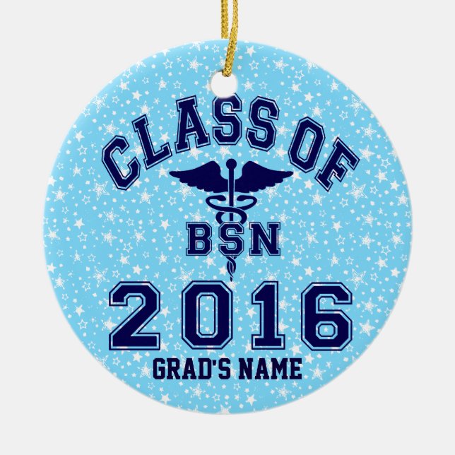 Klasse von 2016 BSN Keramikornament (Vorne)
