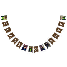 Klasse von 2016 sechs Foto-rustikalem hölzernem