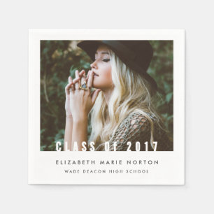 Klasse von 2017 serviette