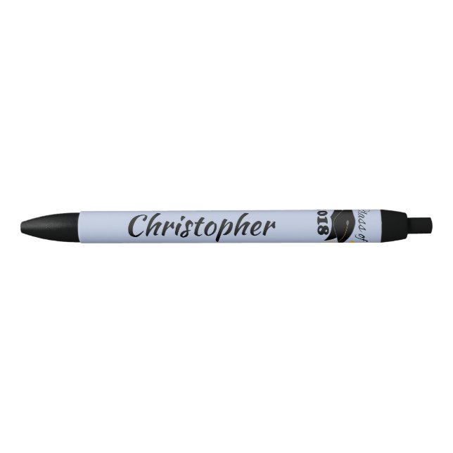 Klasse von 2018 personalisiertem Stift (Vorderseite)