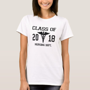 Klasse von 2018 pflegenabteilung T-Shirt