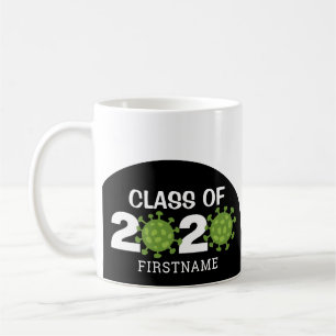 Klasse von 2020 Funny Virus Virtual Abschluss Kaffeetasse