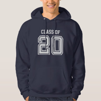 Klasse von 2020 personalisiert hoodie