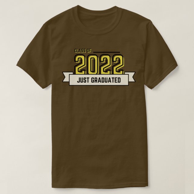 KLASSE VON 2022 EINFACH ABGEBILDET T-Shirt (Design vorne)