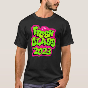 Klasse von 2023 Senior Fresh 90s Retro TV Style Gr T-Shirt