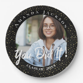 Klasse von 2023 Sie haben es Foto Graduation Party Pappteller