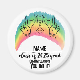 Klasse von 2025 Grad - PAH! Magnet