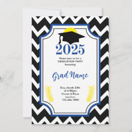 Klasse von 2025 Grad Party Einladung