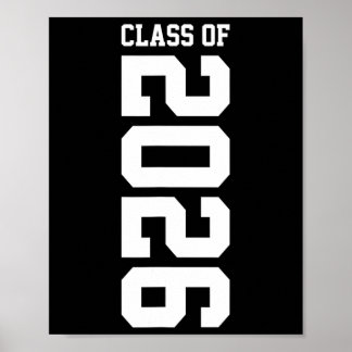 Klasse von 2026 Abschlussjahrgang 2026 Senior 26 A Poster
