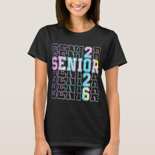 Klasse von 2026 Senior 2026 Rückkehr zur Schule Ab T-Shirt