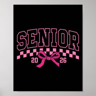 Klasse von 2026 Senior 2026 Zurück zur Schule Absc Poster