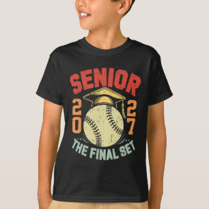 Klasse von 2027 Senior Softll Die letzte Reihe Abs T-Shirt