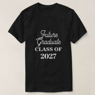 Klasse von 2027 Zukunft Graduate Funny Junior Sibl T-Shirt