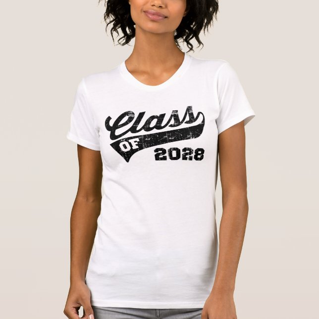 Klasse von 2028 T-Shirt (Vorderseite)